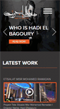Mobile Screenshot of hadi-elbagoury.com