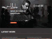 Tablet Screenshot of hadi-elbagoury.com